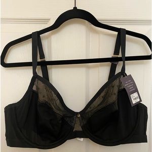 CACIQUE 42D black bra
